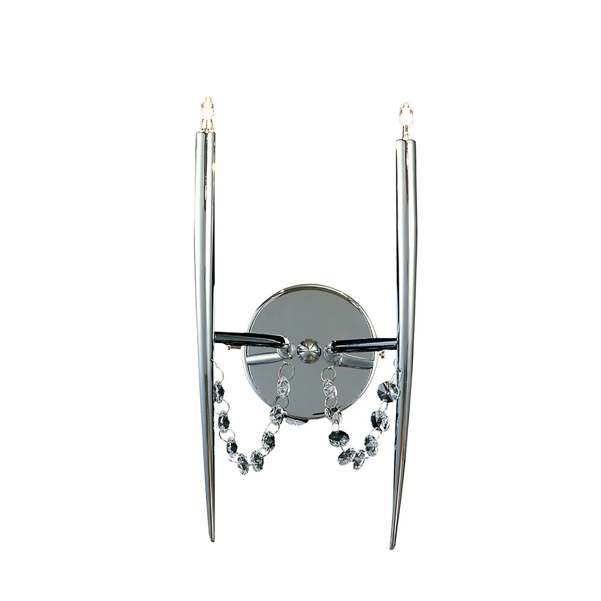 Zest Crystal Wall Lights Diyas Armed Wall Lights